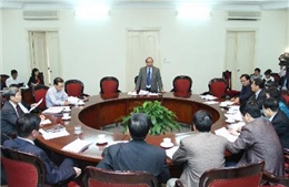 Phó Thủ tướng Nguyễn Xuân Phúc làm việc với Liên đoàn luật sư